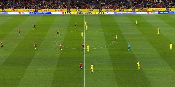 LIVE/ Minutat e para, Suedia e fillon në sulm