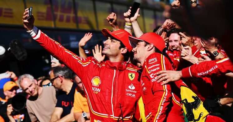 FORMULA 1/ Makina e Vershtapen në flakë, fitore dyfishe e Ferrarit në Australi