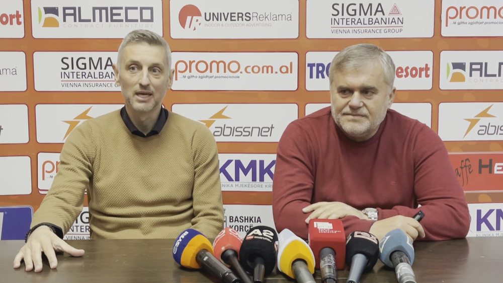 Skënderbeu, Gvozdenoviç: I lumtur për lojën ndaj Tiranës, synojmë top-4