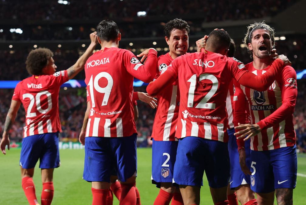Gafa dhe shtylla, Atletico fiton aktin e parë, por gjermanët besojnë te përmbysja