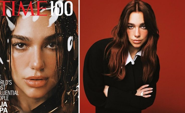 FOTOT/ Dua Lipa në kopertinën e revistës ‘Time’, mes 100 njerëzve më me ndikim në botë