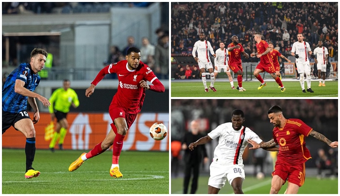 VIDEO/ Roma “fluturon” në gjysmëfinalen e Europa League, zhgënjen Milani, Gjimshiti feston ndaj Liverpool