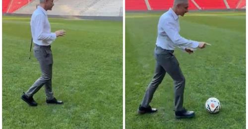 VIDEO/ Silvinho zbret në fushë, shihni me kë bën pasime në “Air Albania” trajneri i Kombëtares