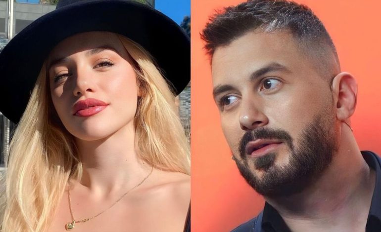 Puthje, përqafime në shi/ Heidi dhe Romeo momente romantike në pishinë