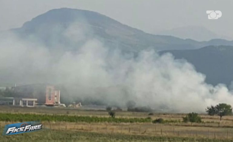 Fare Fare/ Banorët ankohen për fabrikën se djeg mbetjet, kjo e fundit thotë i kompostoj. Institucionet pranojnë se mbetjet janë djegur