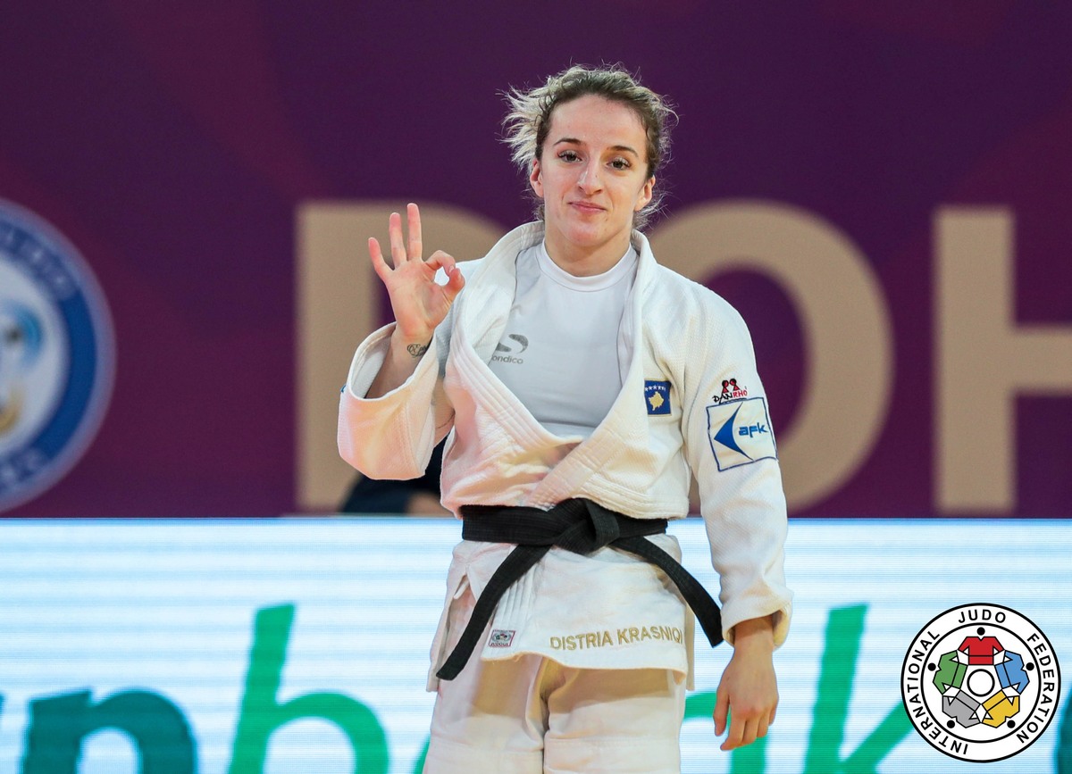 Arritje fantastike e Distria Krasniqit, shpallet kampione e Evropës në xhudo