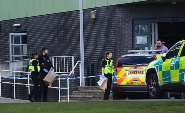 Pamjet/ Sulm horror në shkollën në Uells! Nxënësja qëllon me thikë mësuesen dhe dy të tjerë, të tmerruar kapërcyen gardhin për të shpëtuar