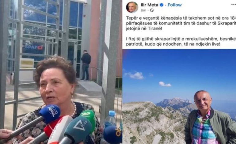 Pasi i thirrën vjehrrën në SPAK, Meta gjen “shpëtim” te skraparllinjtë e Tiranës: I ftoj në takim, janë besnikë e patriotë