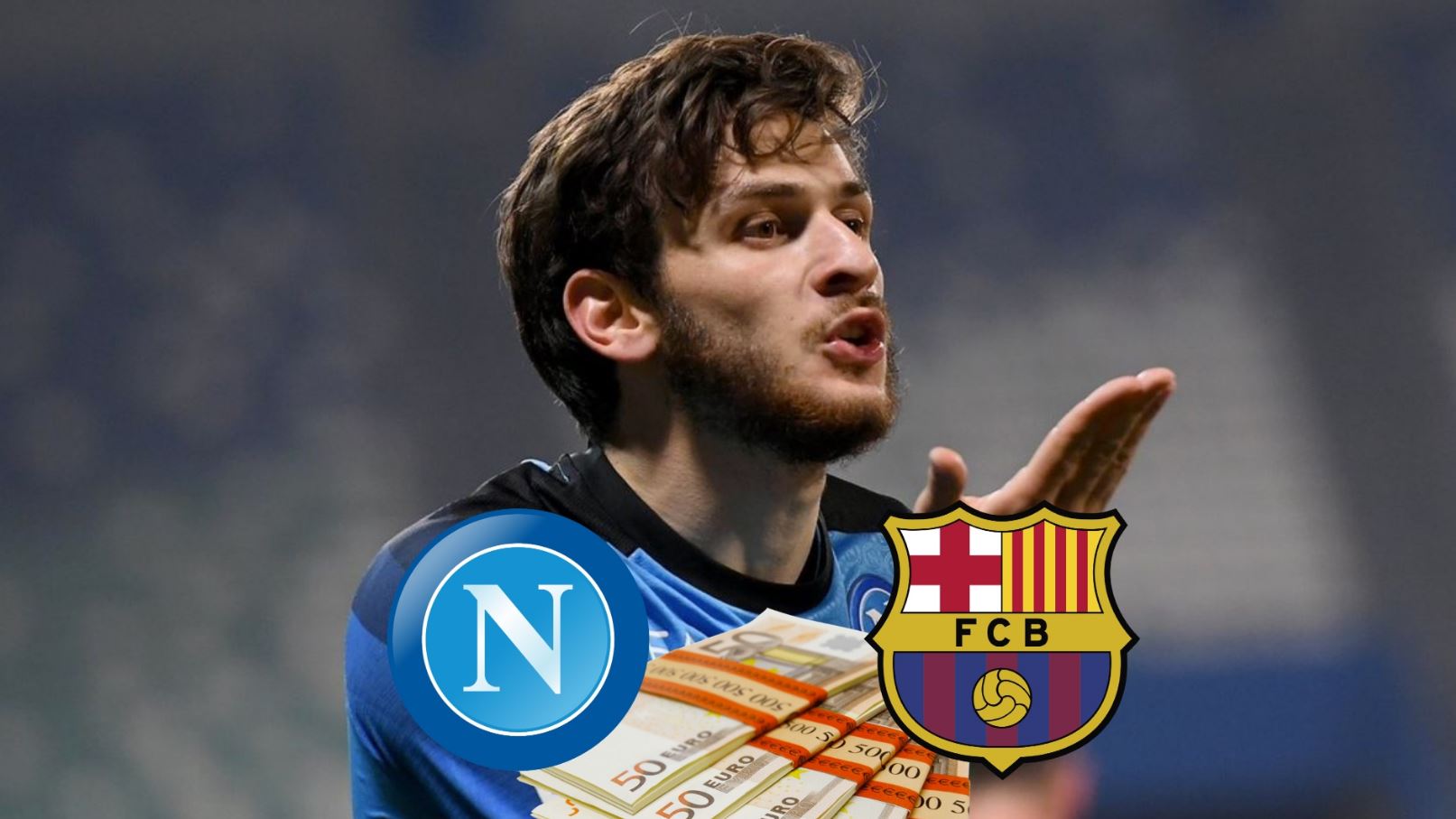 Jo vetëm Osimhen, Napoli rrezikon të humbas edhe Kvaratskhelia, Barça josh gjeorgjianin