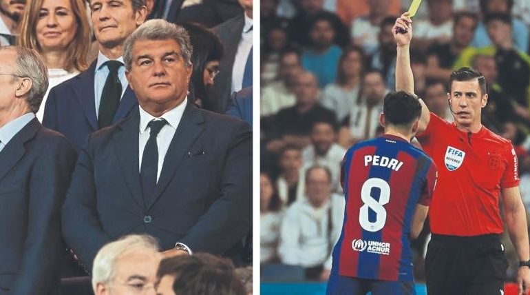 Perez takoi arbitrin në tunel para ndeshjes Real-Barça, zgjerohet skandali i “El Classicos”