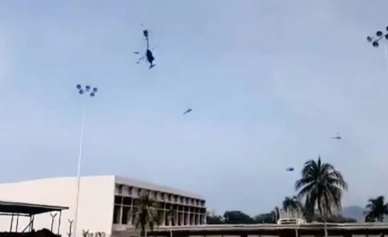 VIDEO/ Përplasja në ajër e helikopterëve të marinës në Malajzi, dhjetëra të vdekur