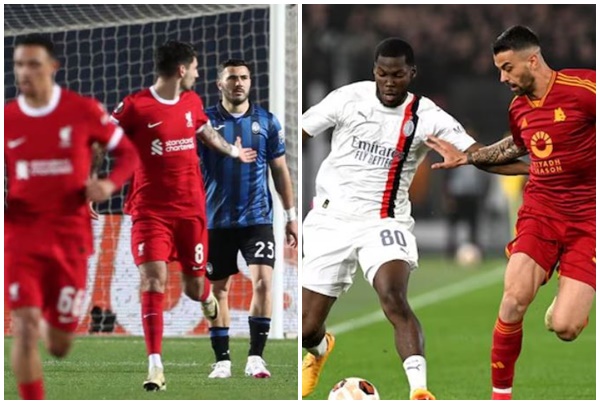 VIDEO/ Roma udhëheq ndaj Milanit në pjesën e parë, Liverpool hap llogaritë e kualifikimit ndaj Atalantës