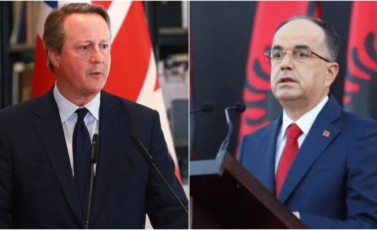 U largua papritur gjatë vizitës në Tiranë dhe nuk arriti ta takonte, Begaj telefonatë me Cameron: Mirënjohës në mbështetjen e luftës kundër krimit dhe korrupsionit
