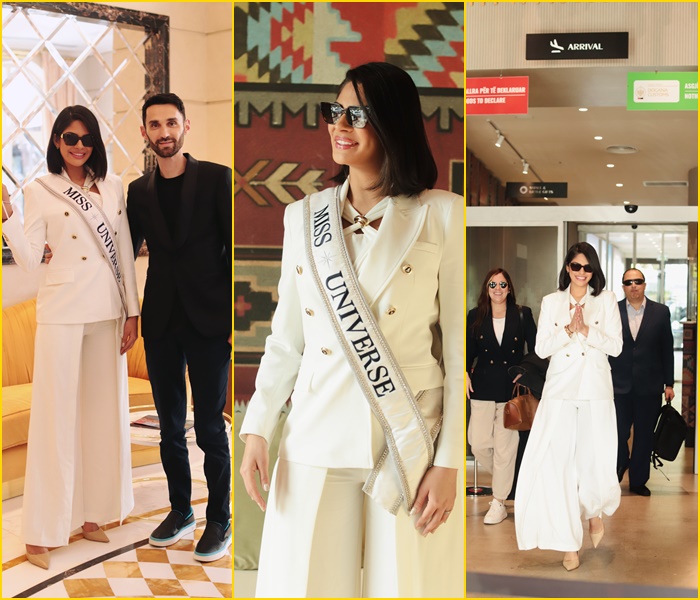 Miss Universe mbërrin në Shqipëri/Promovon Tiranën