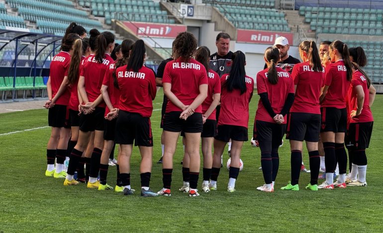 Euro ‘Zvicër 2025’/ Estoni– Shqipëri, gjithçka gati. Kombëtarja e vajzave mbyll përgatitjet për sfidën në Tallin