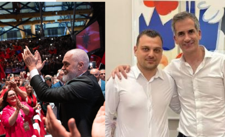 Takimi i kryeministrit me emigrantët në Greqi/ Mitsotakis i vërsul Ramës nipin e tij, humbës i bashkisë së Athinës! Poston foton me djalin e Fredi Belerit dhe e sjell si shembull