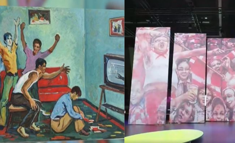 “Kur nuk shkojnë në stadium”, Rama publikon videon nga ekspozita e piktorit Guri Madhi në Muzeun Futbollit Gjerman