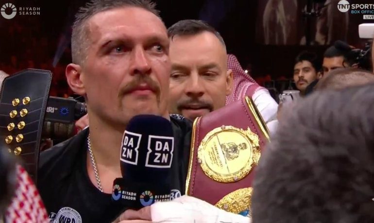Usyk me mesazh të fortë: Fitore e madhe për vendin tim dhe për ushtarët