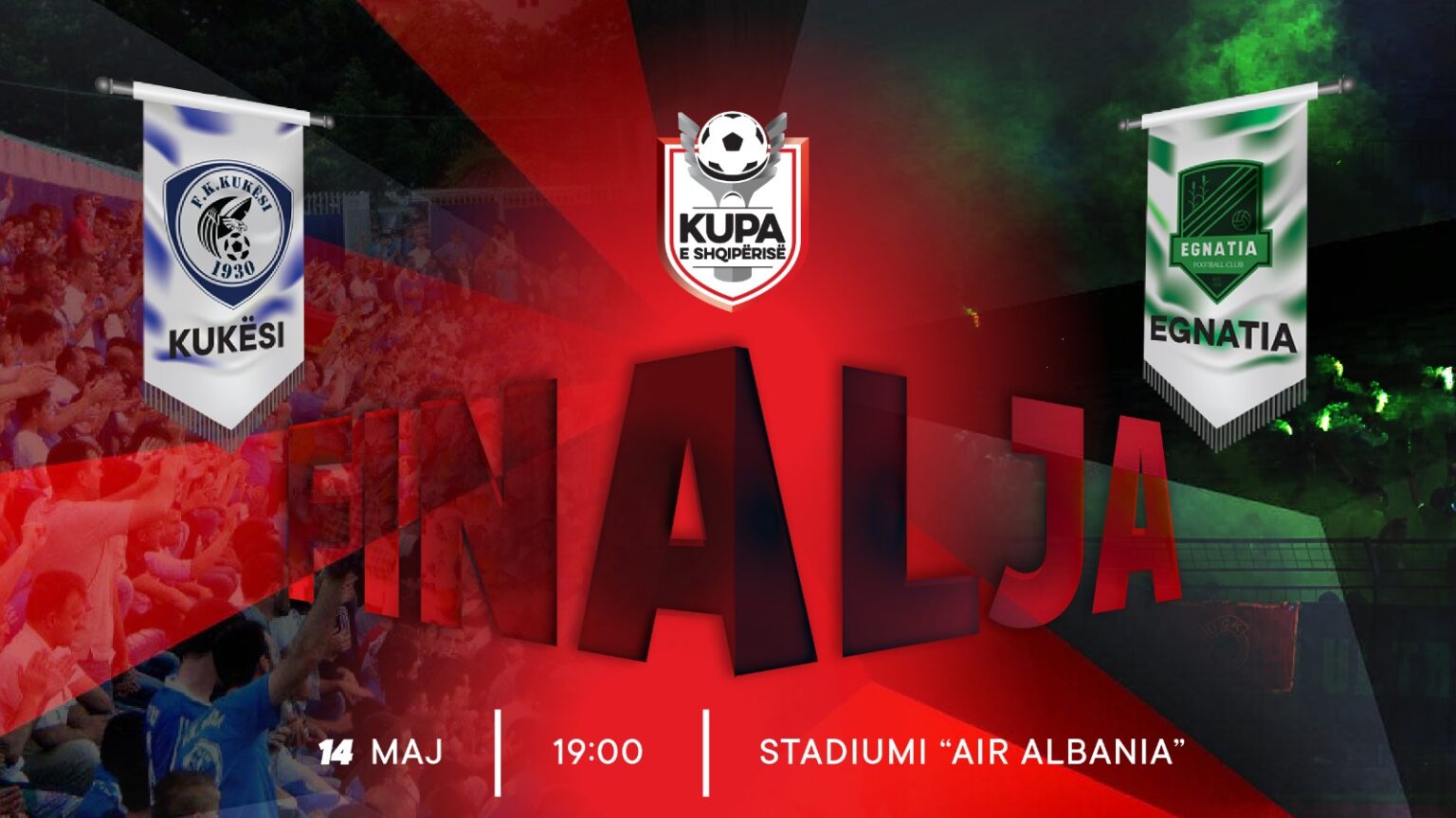 Edhe dy ditë nga finalja, Kukësi & Egnatia luftojnë për trofeun e 72-të në histori të Kupës së Shqipërisë