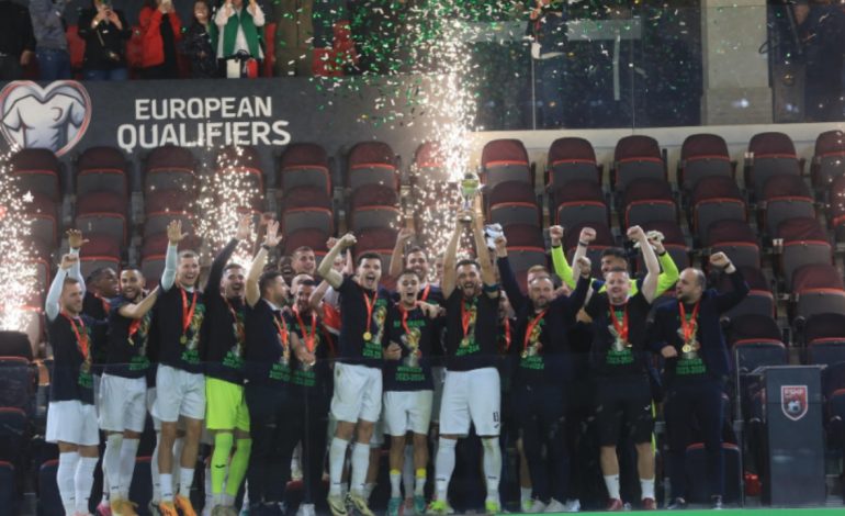 FOTOT/ Egnatia feston fitoren e Kupës së Shqipërisë për të dytin vit radhazi, trajneri i bindur edhe për triumfin në kampionat