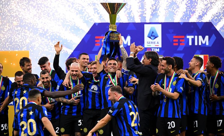 Probleme jashtë fushe, por Inter feston me trofe, Inzaghi-Martinez premtojnë besnikëri (VIDEO)