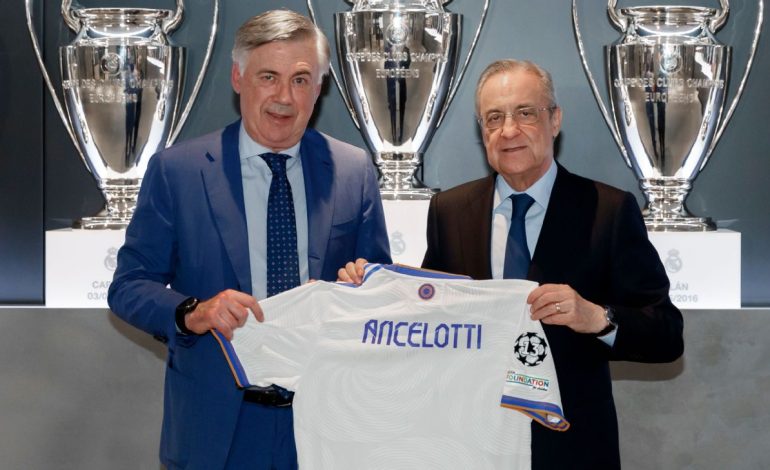 Madridi “vishet” me të bardha, Ancelotti-Perez: Të fitojmë edhe Champions