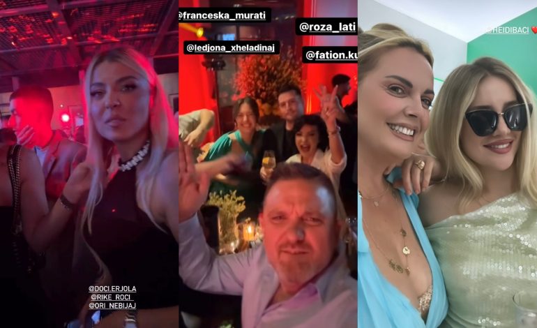 “After Party” Big Brother VIP 3 bën bashkë ish banorët dhe VIP-at, çfarë nuk u pa gjatë festës (Fotot)