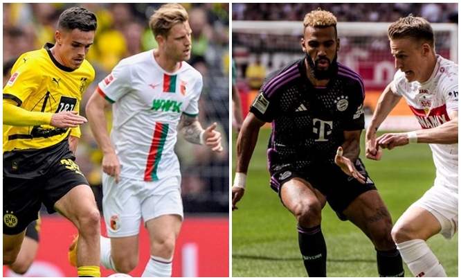 VIDEO/ Dortmundi argëtohet me Augsburg, Stuttgart thyen Bayern
