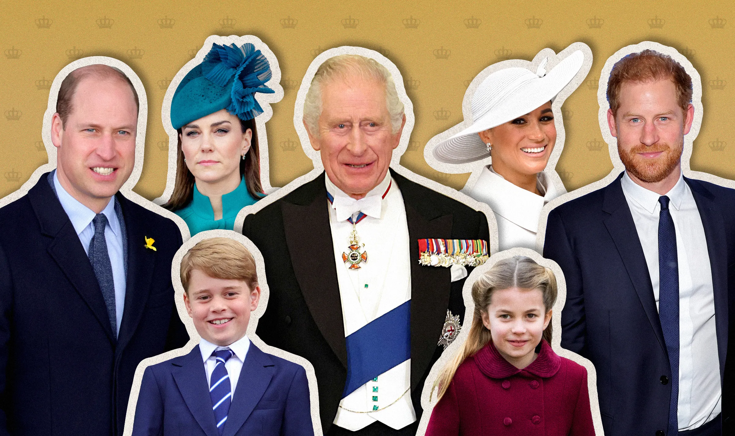 Parashikimi i AI, si do të duket familja mbretërore britanike pas 30 vitesh