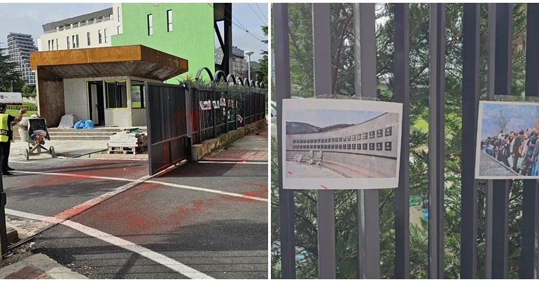 Kandidatura e përbashkët me Serbinë për Euro U-21, Tifozat Kuqezi nuk “qëndrojnë duarkryq”, protestojnë para FSHF-së (VIDEO+FOTO)