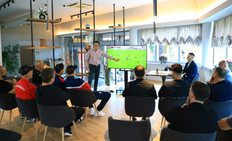 Sektori i Arbitrimit në FSHF, takim pune për rregulloren e arbitrave me trajnerët & kapitenët e ekipeve të “Final Four”