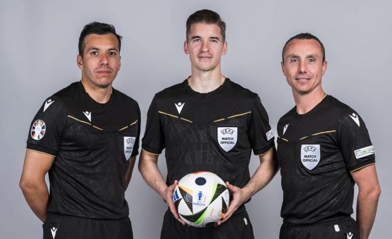 Gjyqtarët e ndeshjes Kroaci – Shqipëri, i besohet një trupe franceze