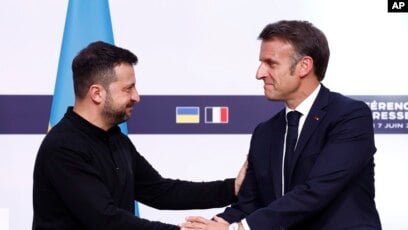 Macron: Franca, afër krijimit të koalicionit të instruktorëve ushtarakë për Ukrainën