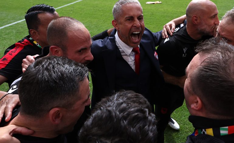 Shtatë lojtarë të Kombëtares ishin “tifozë” në Europian, Aliji për rekord