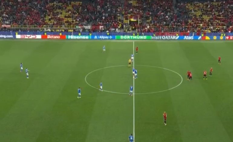 LIVE ITALI-SHQIPËRI/ Nis pjesa e dytë, kuqezinjtë kërkojnë të barazojnë (VIDEO)