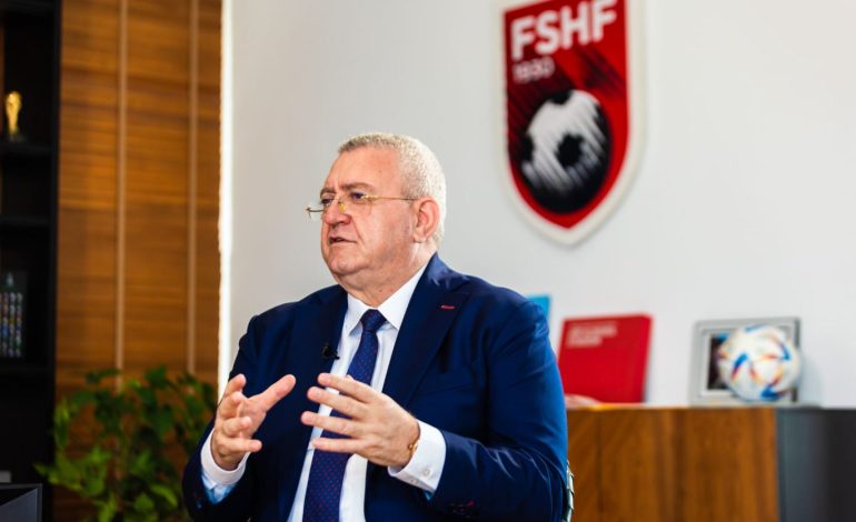 “Të punojmë për të shkuar në Kupën e Botës 2026”, Presidenti Duka për rinovimin me Sylvinhon: Nuk kam patur asnjëherë dyshime, projekti i nisur nuk mund të ndalej