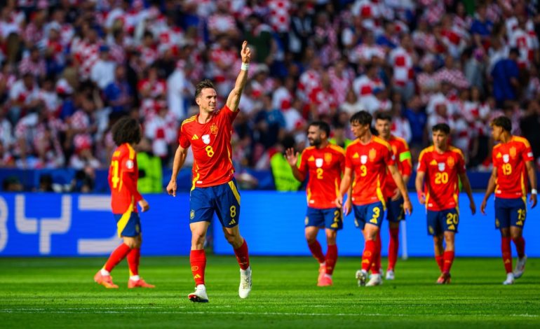 VIDEO/ Spektakël spanjoll në Berlin, “La Roja” mund me tre gola Kroacinë në grupin ku ndodhet edhe Shqipëria