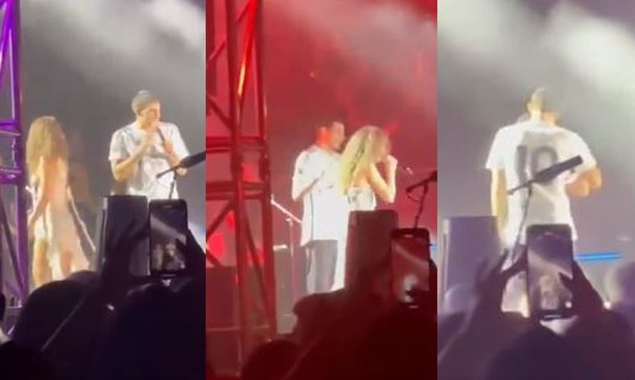 I afrohet dhe e prek, miliarderi grek ngacmon në koncert Eleni Foureiran