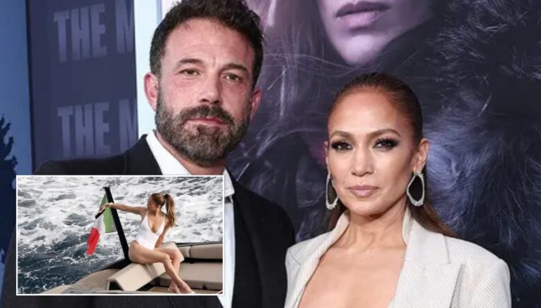 Mes aludimeve për ndarje nga Affleck, JLO shijon e vetme pushimet në Itali