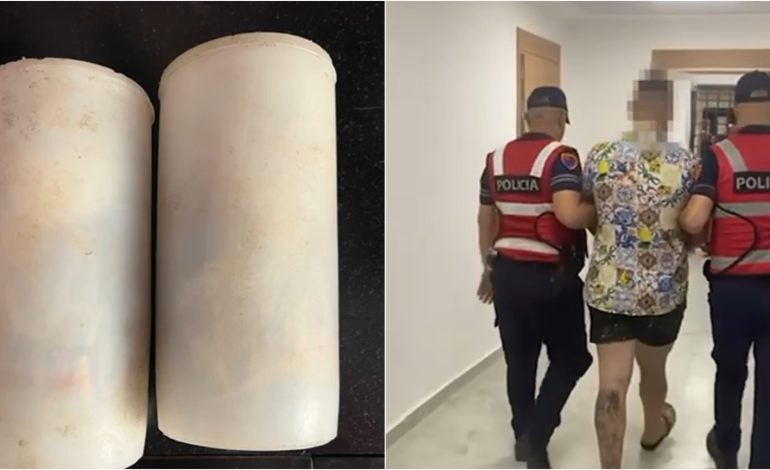 Posedonte lëndë shpërthyese dhe doza kanabisi, arrestohet 27-vjeçari në Sarandë