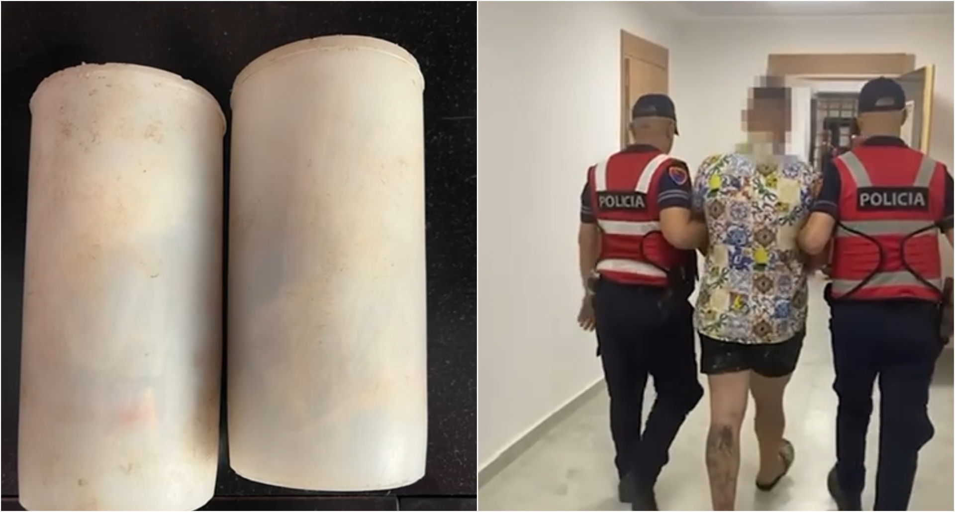 Posedonte lëndë shpërthyese dhe doza kanabisi, arrestohet 27-vjeçari në Sarandë