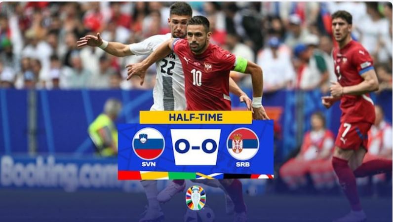 Euro 2024/ Barazi e plotë në pjesën e parë mes Sllovenisë dhe Serbisë