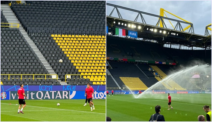 Prag Italia, Shqipëria “prek” tapetin e blertë në Signal Iduna Park (FOTO+VIDEO)
