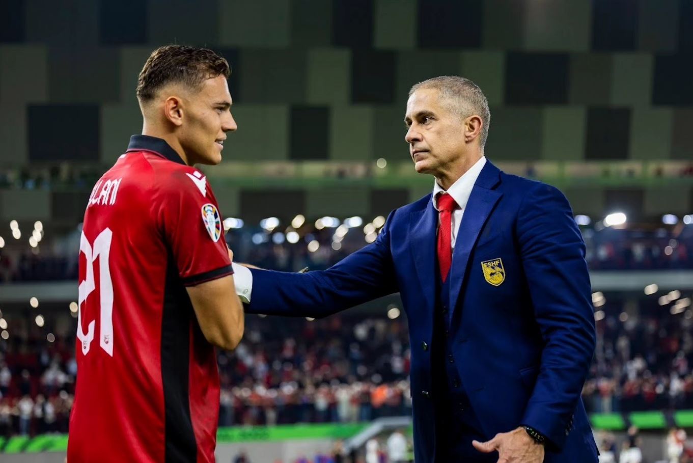 “Ndeshje fantastike, por të vështira”, Sylvinho: Asllani lojtar i madh, Asani i shkëlqyer
