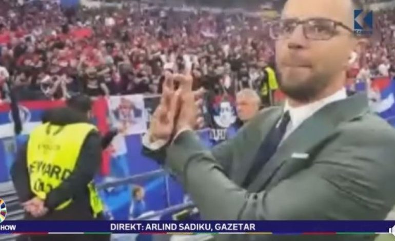 Koret raciste të tifozëve: Kosova është Serbi/ Ja reagimi i gazetarit…