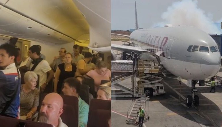 Aventurë në aeroportin e Athinës/ Pasagjerët dy orë të mbyllur në avion pas problemit teknik, gazetarja: Po kullonim nga vapa, as ujë s’na dhanë