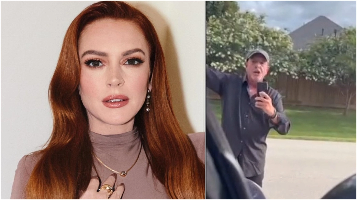 Babai i Lindsay Lohan konfliktohet me ish-bashkëshorten, video bëhet virale