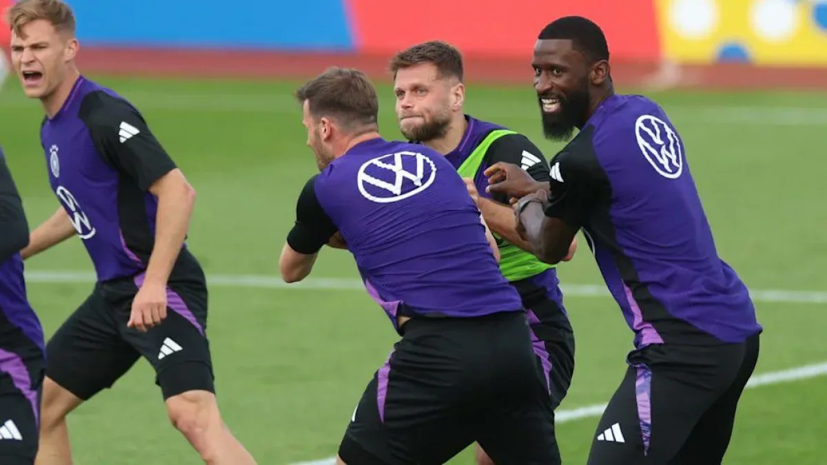 Tension tek Gjermania/ Grindje në stërvitje mes Rüdiger dhe Füllkrug