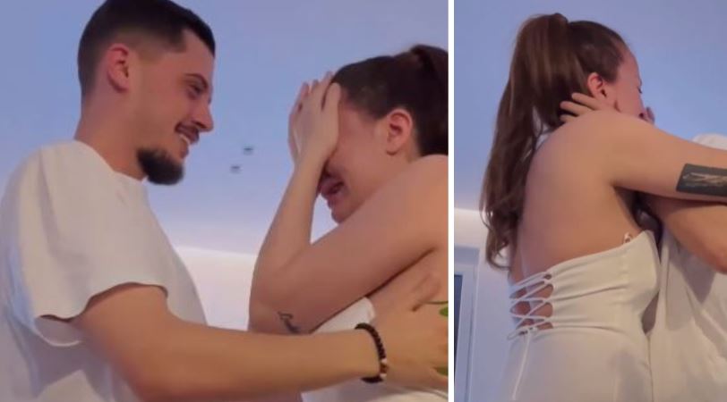 Video/ Sara Gjordeni dhe Bardhi zbulojnë gjininë e bebit që pritet të vijë në jetë