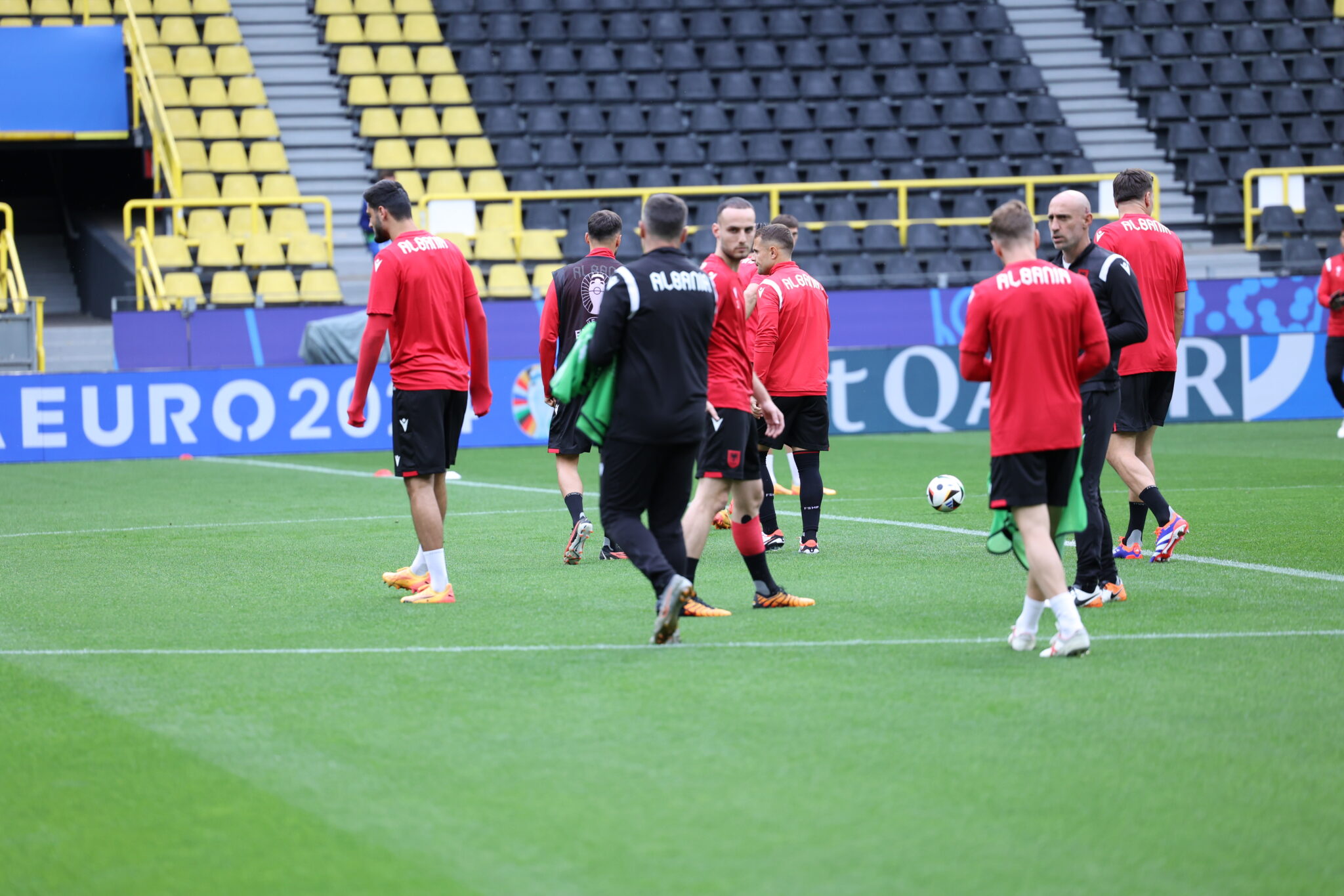 Itali – Shqipëri/ Gjithçka gati, Kombëtarja mbyll përgatitjet për sfidën e parë në Euro 2024 në stadiumin e Dortmundit